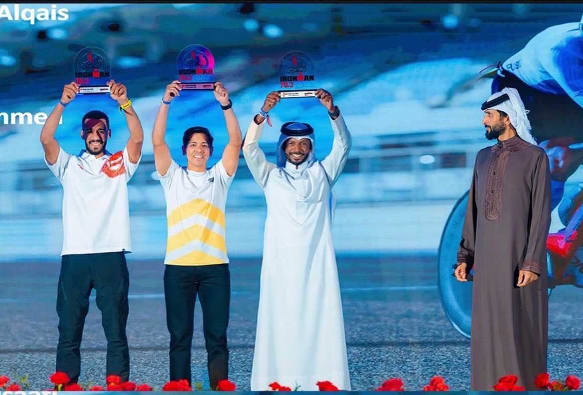 لاعب وزارة الداخلية يحقق مراكز متقدمة في بطولة الشرق الأوسط للرجل الحديدي<